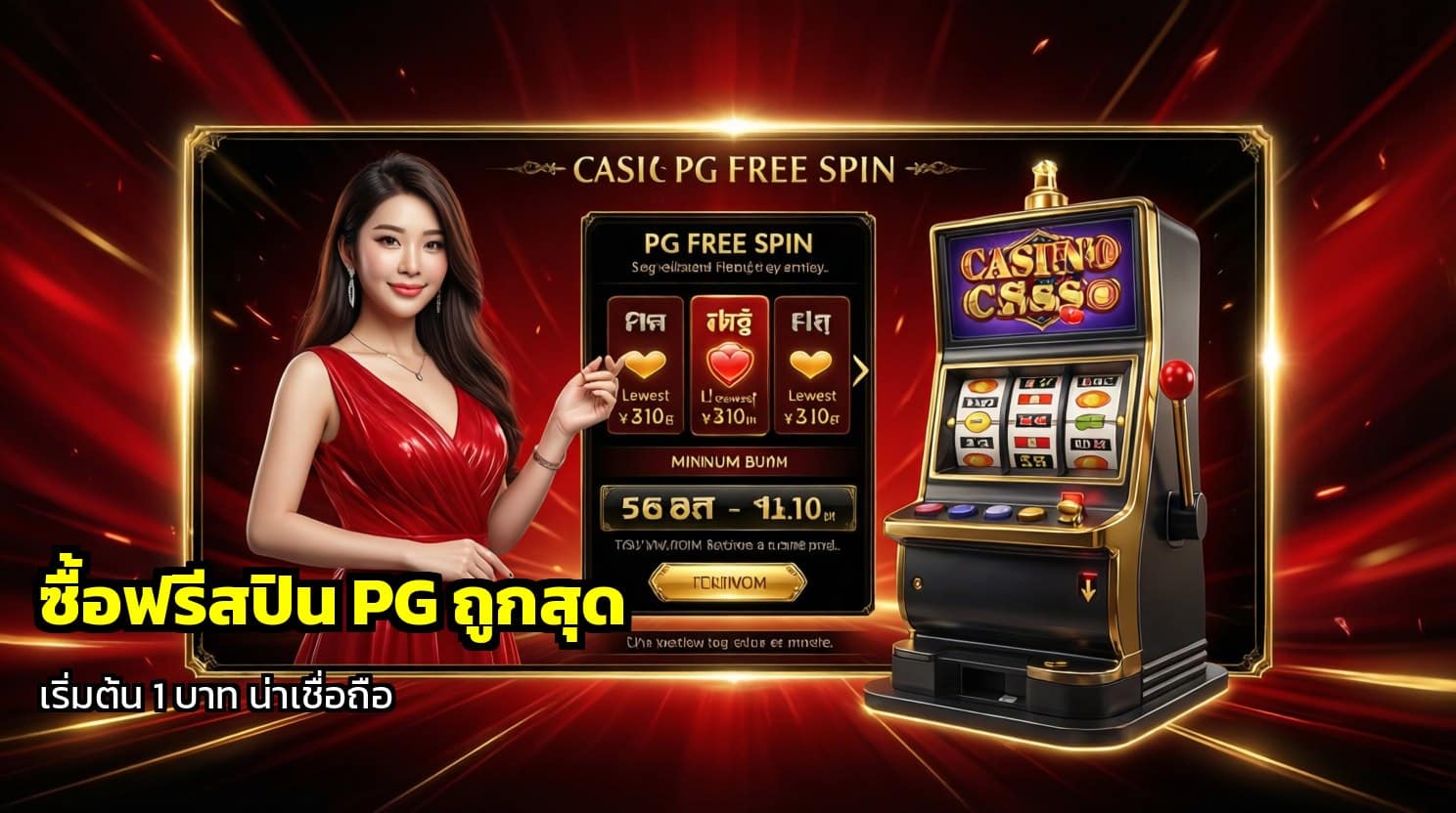 ซื้อฟรีสปิน PG ถูกสุด